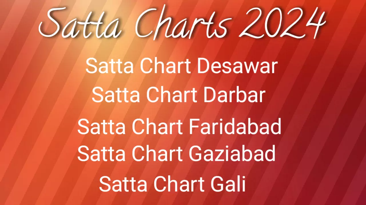 Satta Chart 2024